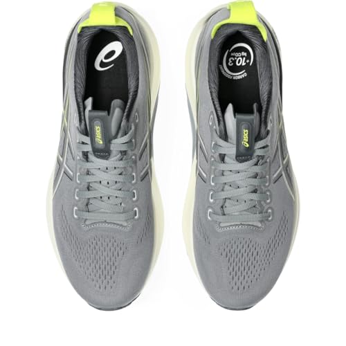 ASICS ASICS Men's Gel.Kayano 32 Running Shoes, 12, Gravel/Citron