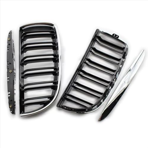 Grille de calandre avant centrale finition double ligne pour BMW E90 E91 - 5