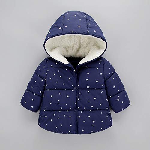 Toddler Kids Winter Coat Casual Fleece Hooded Padded Jacket Outfit Baby Boys Girls Warm Clothes Outerwear2