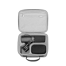 ★Wide Compatibility --Top quality case works well with MV6/SM7B/SM7dB/MV7+/MV7i/MV7X Dynamic Microphone replacement accessories.(Note: ➤for sale Case Only, microphone and accessories are not included) ★Superior Materials -- Our case is featured by ha...