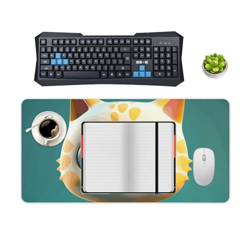 Tapis de souris grand format précis et stable base caoutchouc