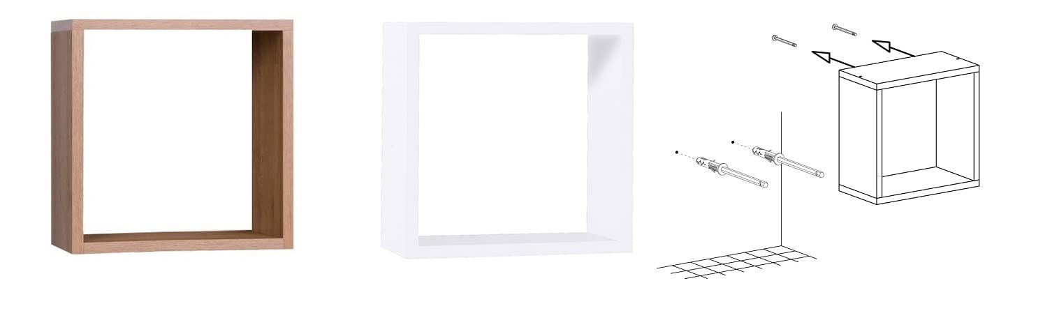 Marmex Kinderzimmer Komplettes Set Grant 11, im Set: Eckschrank + hohes Standregal mit Verlängerung, Schreibtisch 110 cm, 2X Wandregal - Farbe Weiß + Riviera Eiche