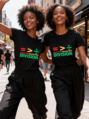 Image of Black History Pajamas, Graphic Matching Sets for Women, Magic Afro American Natural Hair Vintage Melanin T-Shirts and Pants
