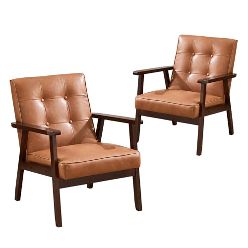 Bonzy Home Mid Century Modern Accent Chair Set of...