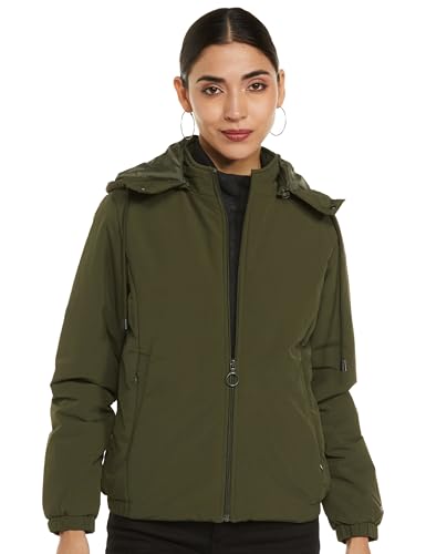 Image of Qube By Fort Collins Women Polyester Standard Length Jacket