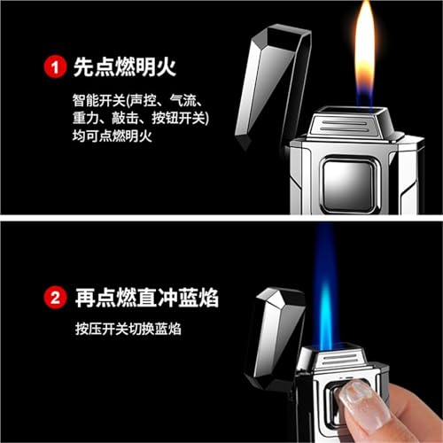 Encendedor de butano con control de voz y modos de encendido versátiles 5