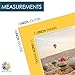 Mat Board Center, Pack of 10, 12x16 Mixed Color White Core Picture Mats for 8x12 Photos