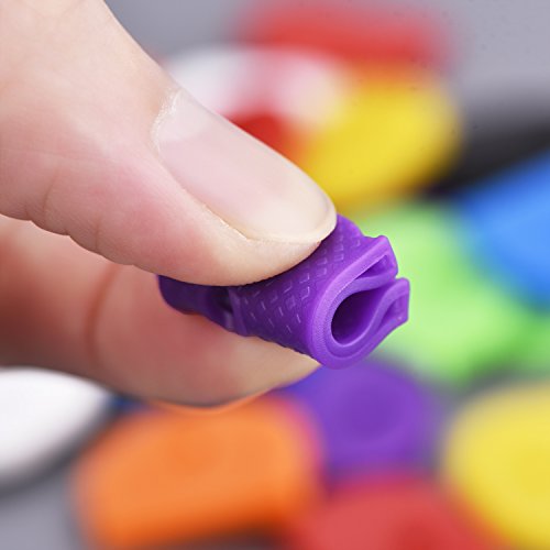 24 Stück flexible Schlüsselabdeckungen zum einfachen Erkennen Ihrer Schlüssel