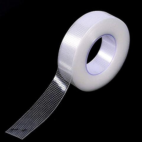 Lash Tape, fenshine PE Micropore Medical Tape for Eyelash Extension, Fabric Tape For False Eyelash Patch Makeup Tool 0.5 inch x 29.5 ft,Translucent (8Rolls) Cover