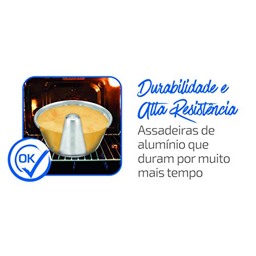 Forma Pudim 20 Rochedo Bolo Perfeito Polida