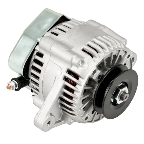 Image of PHILTOP Alternator Compatible With Toyota for 2.4L For: 1985-1991 Pickup | 1985-1992 4Runner 1985 Celica 60 Amp 14668N 12V CW 1-Groove Pulley
