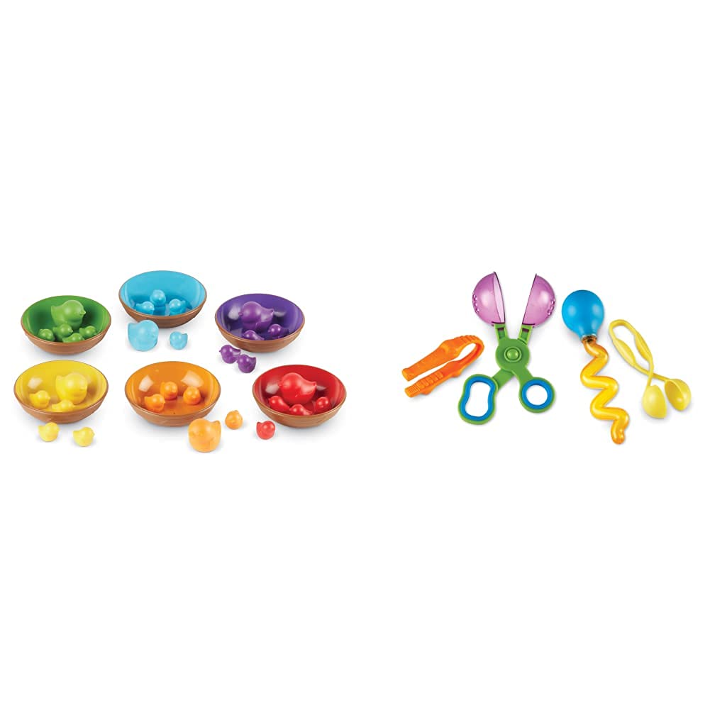 Buy Learning Resources Birds in a Nest Sorting Set, Fine Motor Set, 36