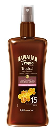 Hawaiian Tropic - Protective Dry Oil Spray - Aceite bronceador - 200 ml