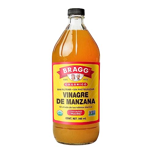 BRAGG, Vinagre de sidra de manzana orgánico, 946 mililitros