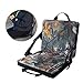 Enfudid Portable Hunting Seat Folding Fishing Seat Memory Foam Bucket Seat with Back Support, Suitable for Hunting Fishing Gardening Quiet and Comfortable