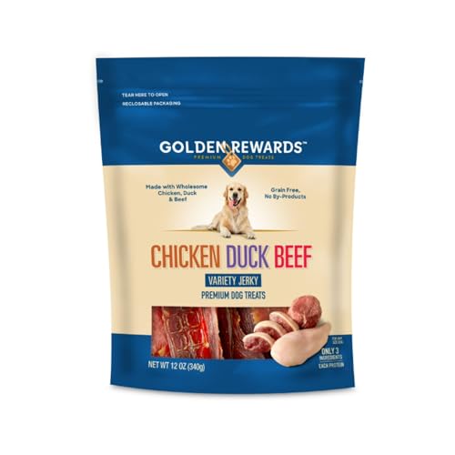 Dog Treats Chicken, Duck & Beef – 12 oz Variety