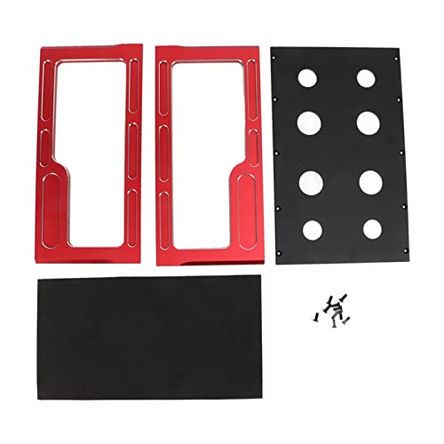 Support de travail pour voiture RC 1/10 et 1/8 plateforme d'assemblage rouge