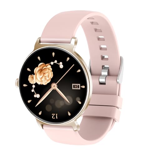 Montre connectée femme étanche IP68 pour suivre son activité physique au quotidien