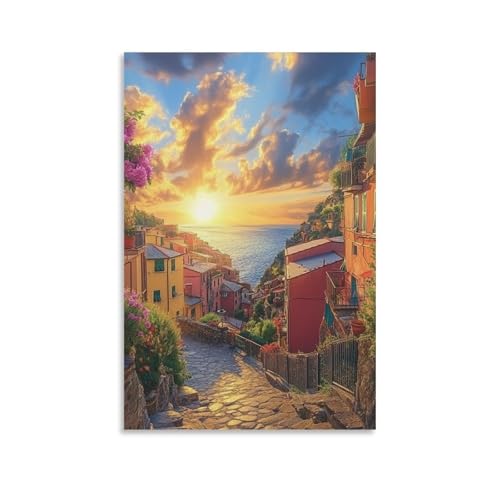 Tableau Venise impression sur toile 50x75cm décoration murale de salon