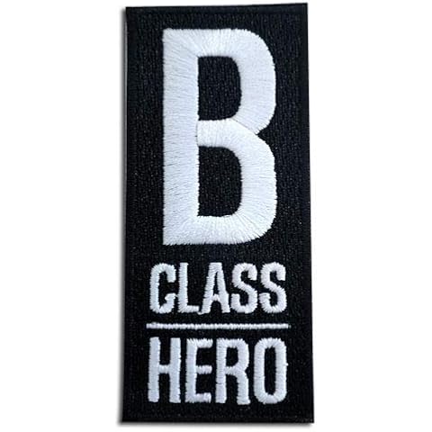 One-Punch Man Patch B Class Hero New Iron-On ge44134 Cover