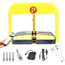 Automatic Remote Controlled Parking Post, Car Park Driveway Guard Saver, IP68 Waterproof, Parking Space Lock Folding Parking Barrier, Private Car Parking Latch Space Lock