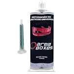 AREABOXES Colla epossidica 2 componenti P/pistola. Colla bicomponente per plastica [STRAFORTE]. Sigillo, Riempito E Incolla Tutte Le Plastiche, Dall'Uso Industriale A Domestico E Automotive (RAPIDO)