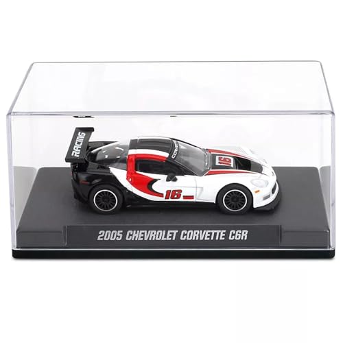 Modelo a escala 1:64 Chevy Corvette C6R Majorette miniatura 6