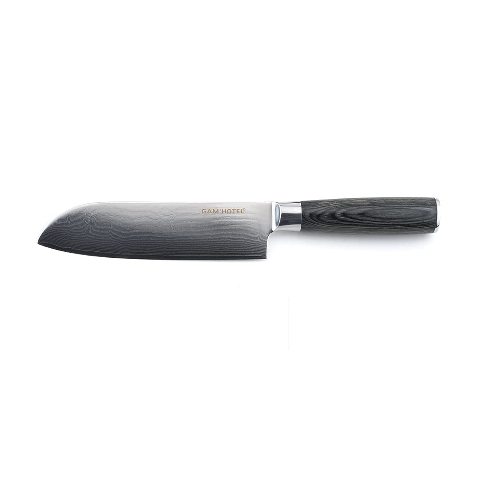 Gam'hotel - Cuchillo Santoku Damarus 29,5 cm