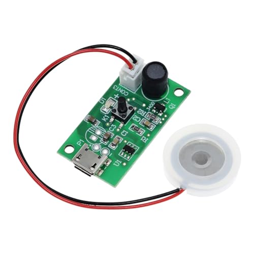 Fiorky Circuito for creatore di Nebbia e Driver Mini nebulizzatore oscillante Atomizzazione Pellicola Atomizzatore Foglio Modulo for nebulizzatore ad ultrasuoni (Kit)