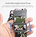BTG 360° Rotation Head Strap Compatible with DJI OSMO 360/Action 5 Pro 4 3/Insta360 Go 3 3S X4 X5 Ace Pro 2 One R/DJI Pocket 3 2 Headband Accessories(Camo)