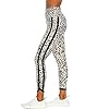 Jessica Simpson Sportswear Women's Toni High Rise Legging, White Animal Texture, Large