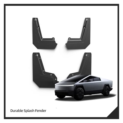 Guardabarros para Tesla Cybertruck 2024-2026: protector de rueda trasera 2