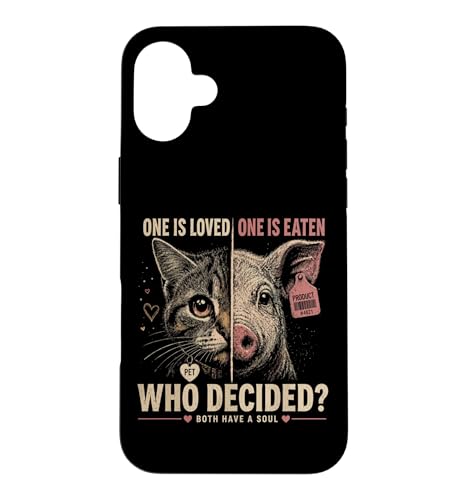 Vegan Speciesism Animal Rights Sentient Beings Veganism �X�}�z�P�[�X iPhone 16 Plus �p