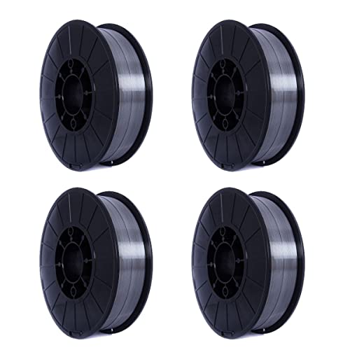 INE - Fil fourré mig Diam 0.9mm x 450 g Lot de 4 bobines Soudage MIG-MAG Soudage semi automatique