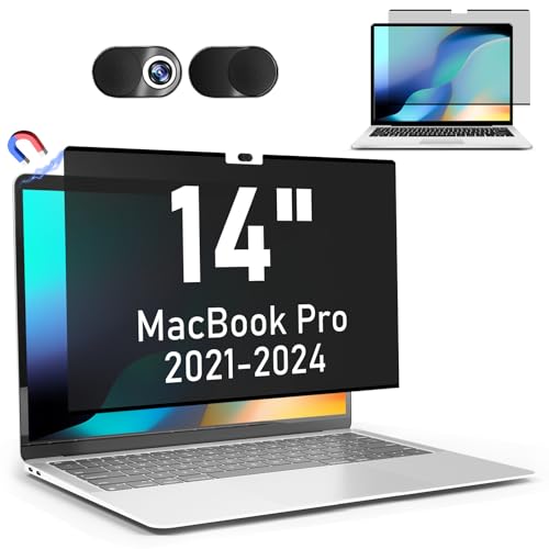 Filtro de privacidad magnético LAMA para MacBook Pro 14: evita mirones y fatiga ocular