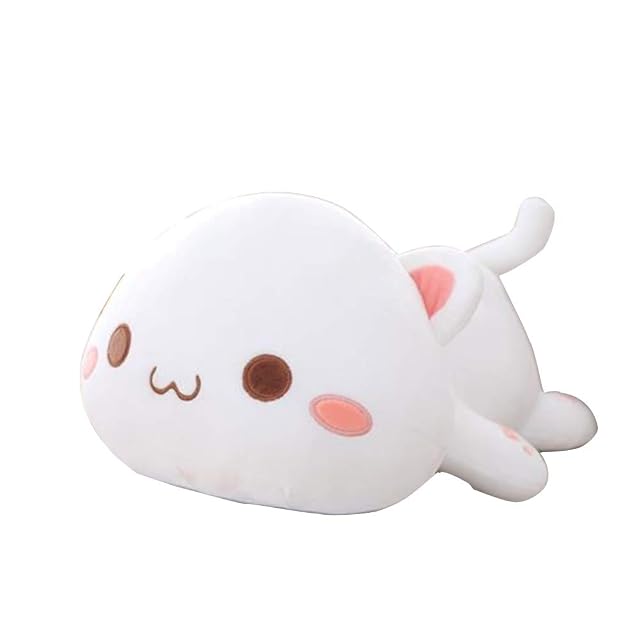 OUKEYI Lindo juguete de peluche de gatito de peluche para mascotas, gatito de anime