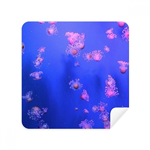Chiffon de nettoyage méduse en tissu suédé doux pour écrans tactile