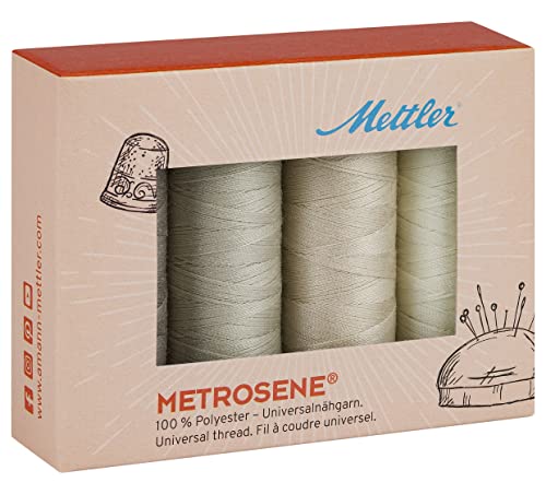Mettler Metrosene 4 Beige Thread Set miniatura 1
