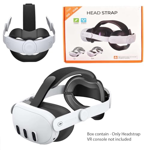 Image of New World Elite Head Strap for Meta Quest 3 /3S, Enhanced Adjustable Replacement Strap for VR Headsets, VR Accessories (No VR Headset Included)