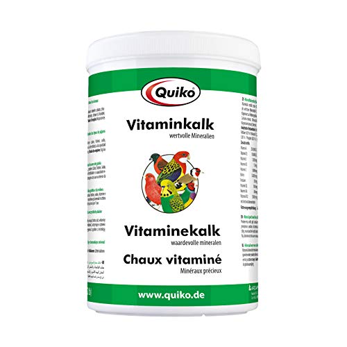 Quiko Vitaminkalk 3 x 1kg - Wertvolle Mineralien für Ziervögel, Brieftauben & Hühner - Für eine optimale Mineralstoffversorgung
