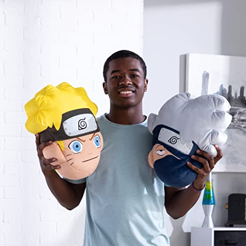 Club Mocchi Mocchi - Mega Kakashi Plüschtier 38cm von Nintendo, super weiches Kissen, Schlafzimmer-Accessoires für Sammler sowie Mädchen und Jungen ab 3 Jahren