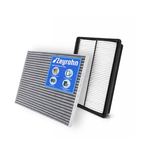 Zeyrahn Cabin & Engine Air Filter Kit for Honda Accord