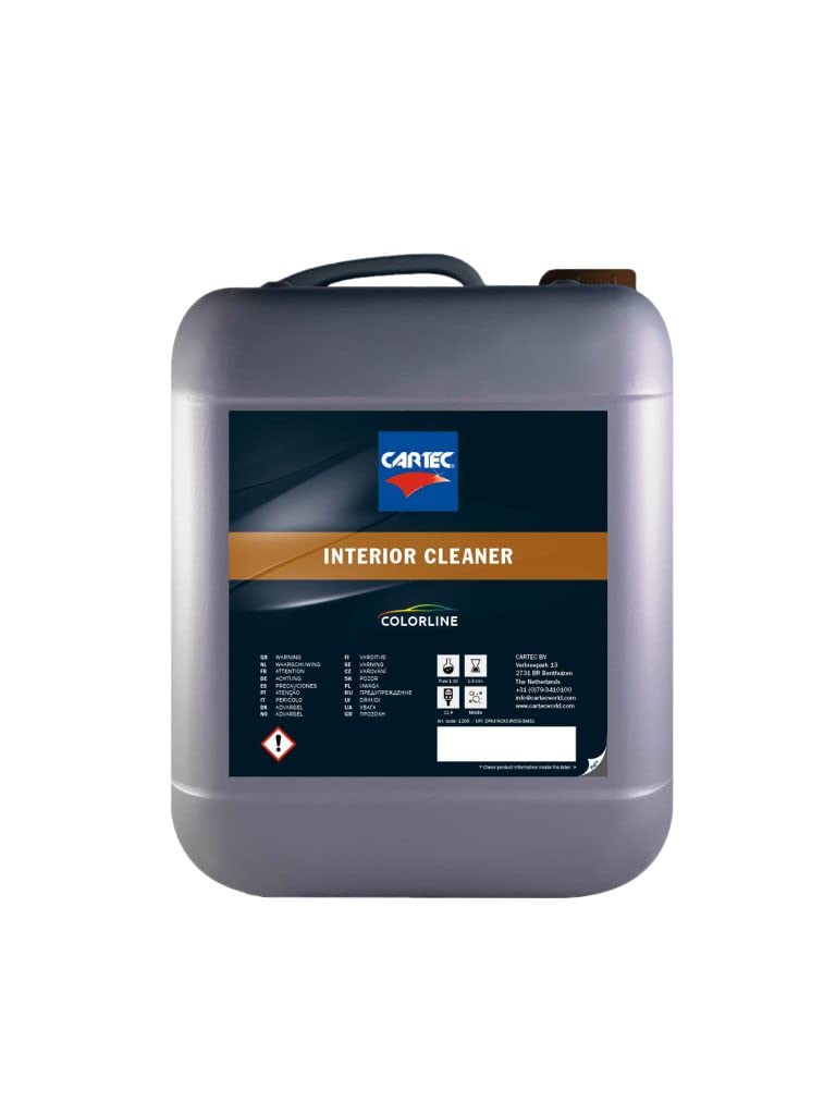 CARTEC Colorline Interior cleaner pulitore interni auto multisuperficie concentrato 5 L