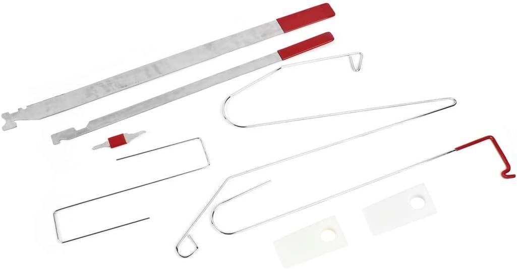 Ruilogod 8 in 1 Metal Plastic Auto Door Quick Open Kit Tool