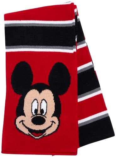 Disney Boys' Mickey Mouse Winter Hat Set - 3 Piece Beanie, Gloves or Mittens, and Scarf Set (2-7)4