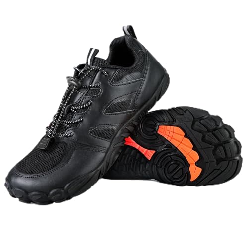 LIUXH Breite Barfußschuhe Herren, rutschfest Fitnessschuhe...