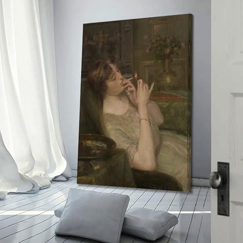 Poster d'Auguste Levêque After Breakfast, décoration affiche art mural moderne 40x60 - 3