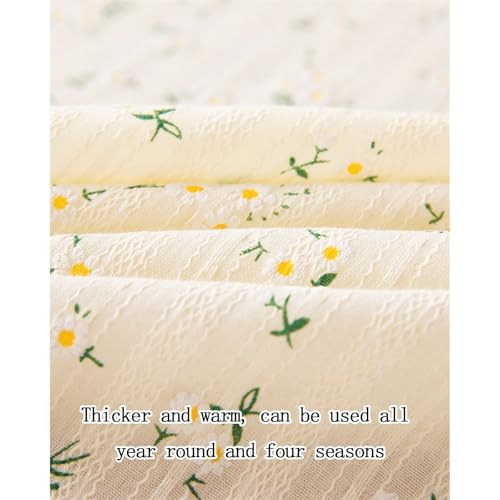 Couverture de table florale pastorale haut de gamme pour buffet ovale - 8