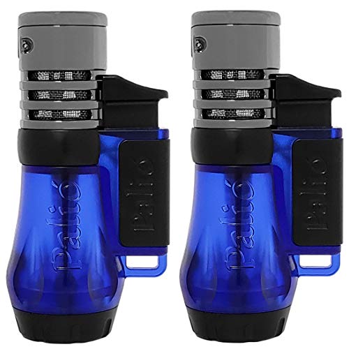 Encendedor Palió Vesuvio Triple Jet Azul Pack de 2 miniatura 1