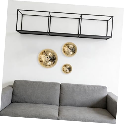 Kichvoe Esferas Espejadas Decorativas Disco Set 3 Piezas 10/15/20cm de Vidrio Reflectante con Adhesivo para Fiesta, Festival, Boda y Decoración de Hogar miniatura 5